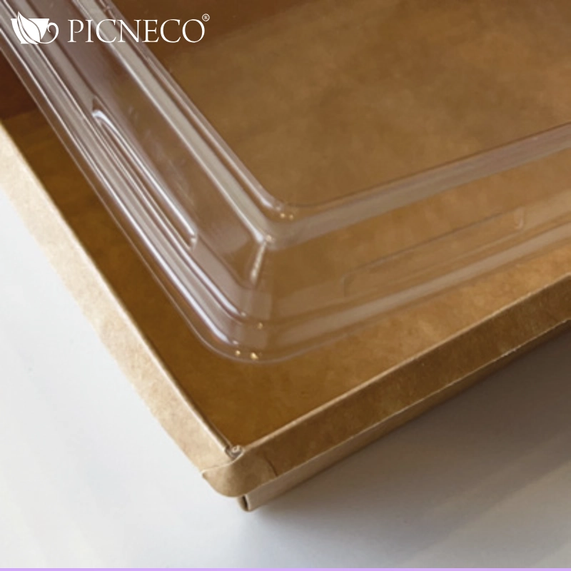 товар Контейнер бумажный 400мл, крафт, серия OneClick (крышка отдельно) OK040